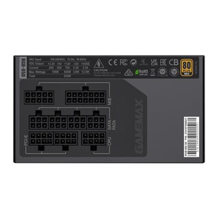 Foto 7 | Fuente De Alimentación Gamemax 850w 80 Plus Gold, Totalmente Modular - Venta Internacional.