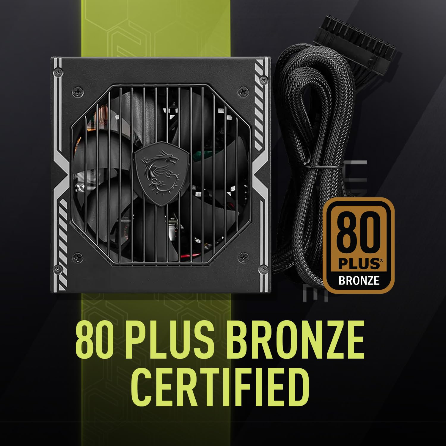 Foto 5 pulgar | Fuente De Alimentación Msi Mag A750be Gaming 750w 80 Plus Bronze - Venta Internacional.