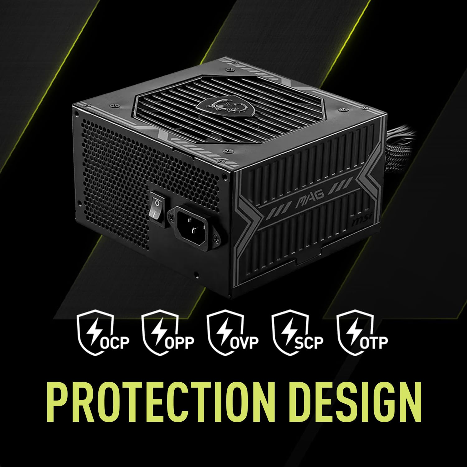 Foto 6 pulgar | Fuente De Alimentación Msi Mag A750be Gaming 750w 80 Plus Bronze - Venta Internacional.