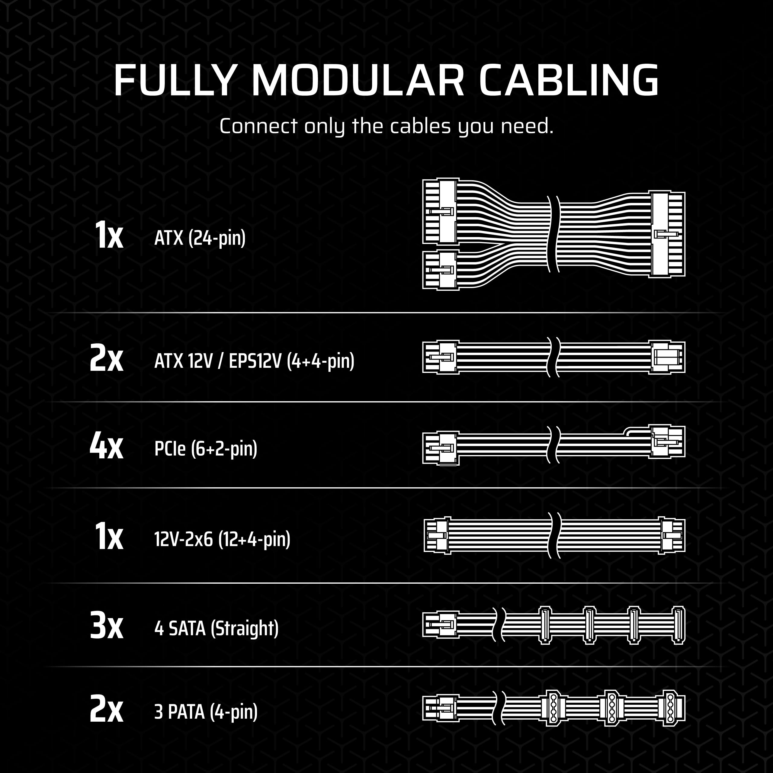 Foto 8 pulgar | Fuente De Alimentación Corsair Rm1000x Totalmente Modular De Bajo Ruido - Venta Internacional.