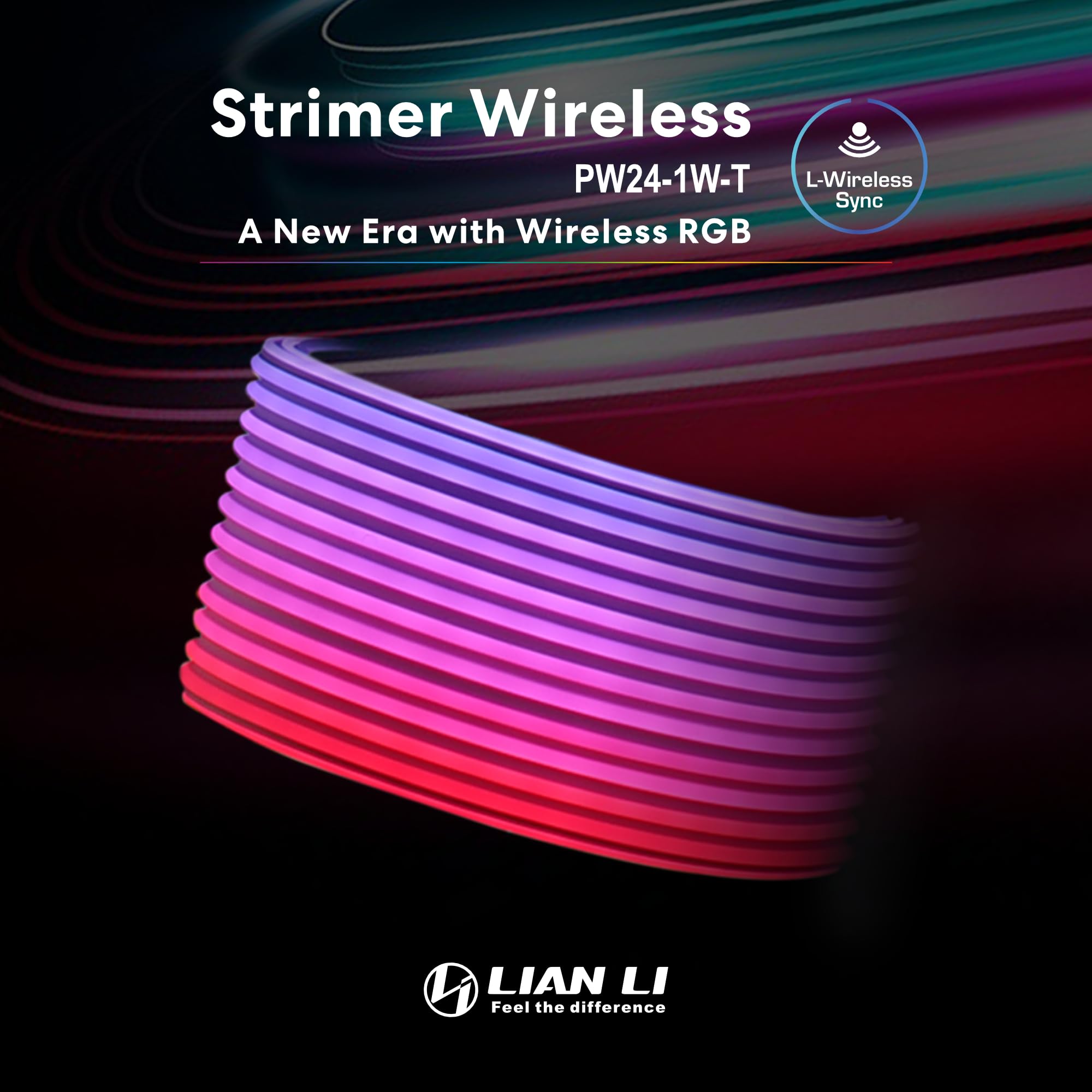 Foto 3 pulgar | Cable De Extensión De Alimentación Lian Li Strimer Inalámbrico De 24 Pines Rgb - Venta Internacional.