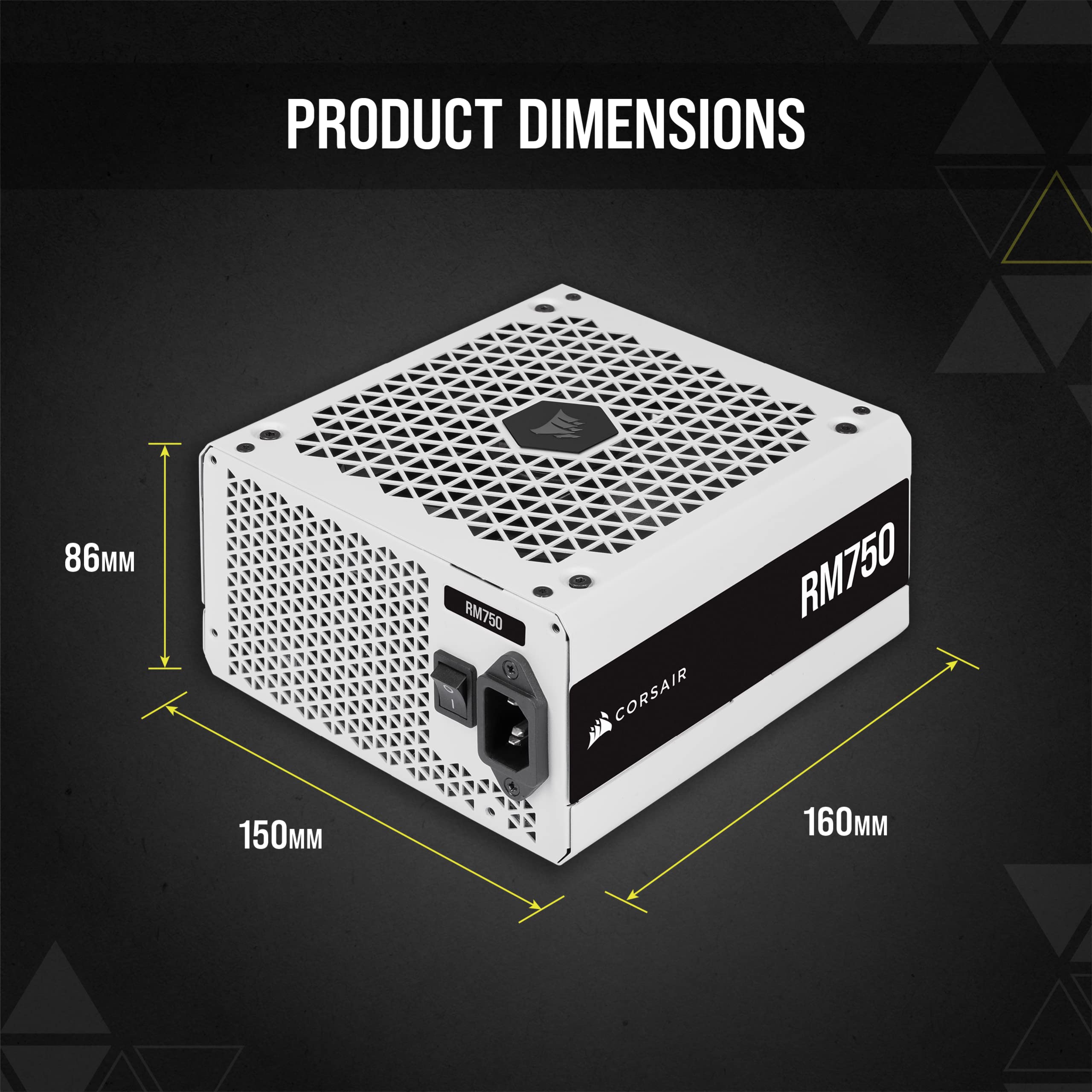 Foto 7 pulgar | Fuente de Alimentación Corsair RM Series 750w 80 Plus Gold White - Venta Internacional