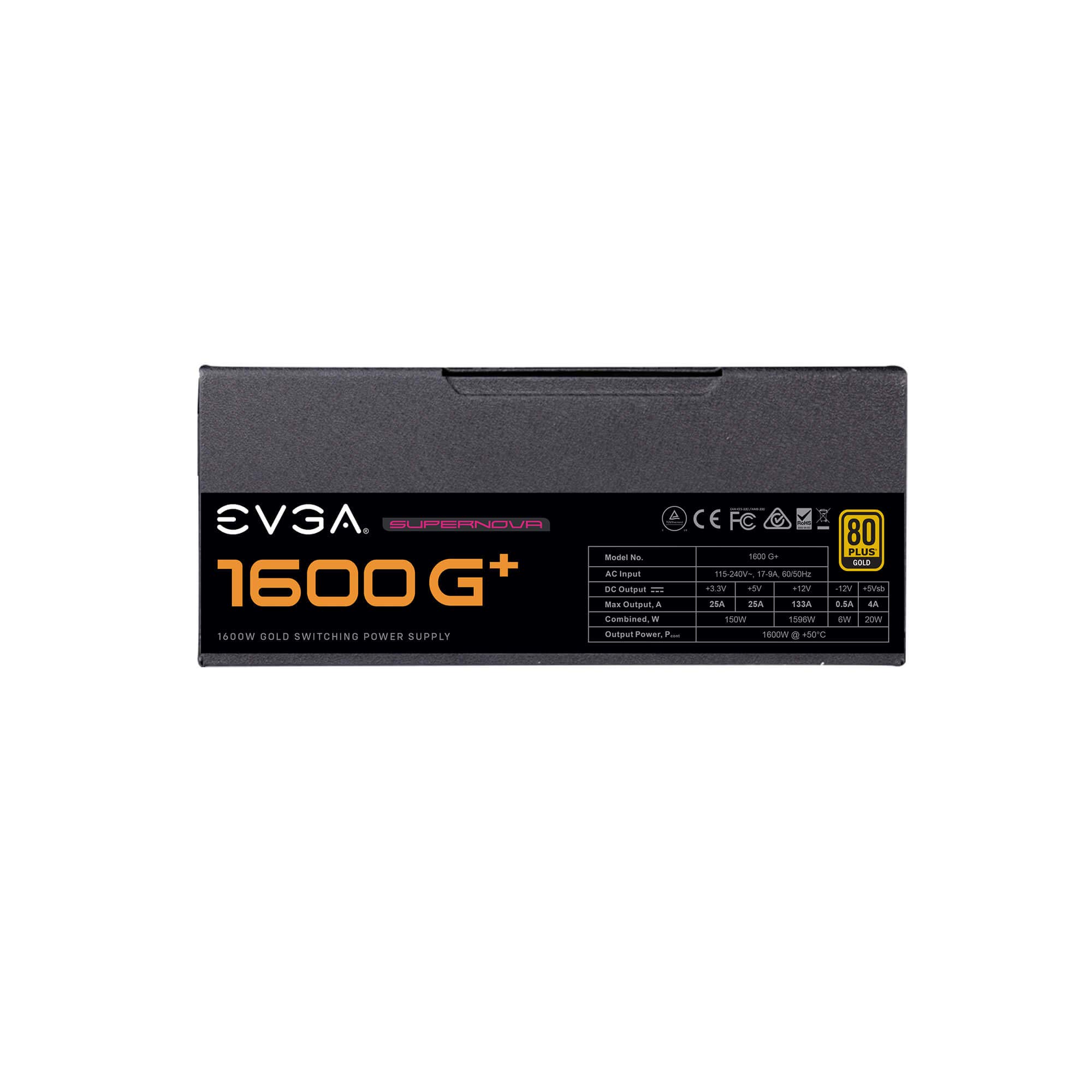 Foto 7 pulgar | Fuente De Alimentación Evga Supernova 1600 G+ 1600w 80+ Gold - Venta Internacional.