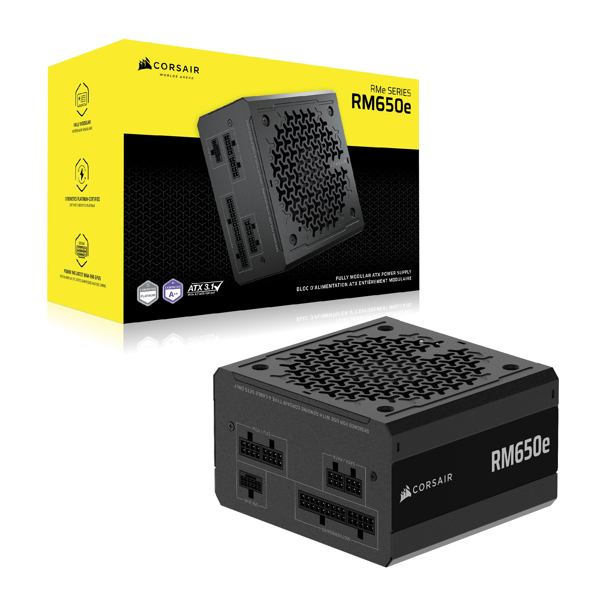 Foto 8 pulgar | Fuente De Alimentación Corsair Rm650e (2025) 650w Atx 3.1 Gold - Venta Internacional.
