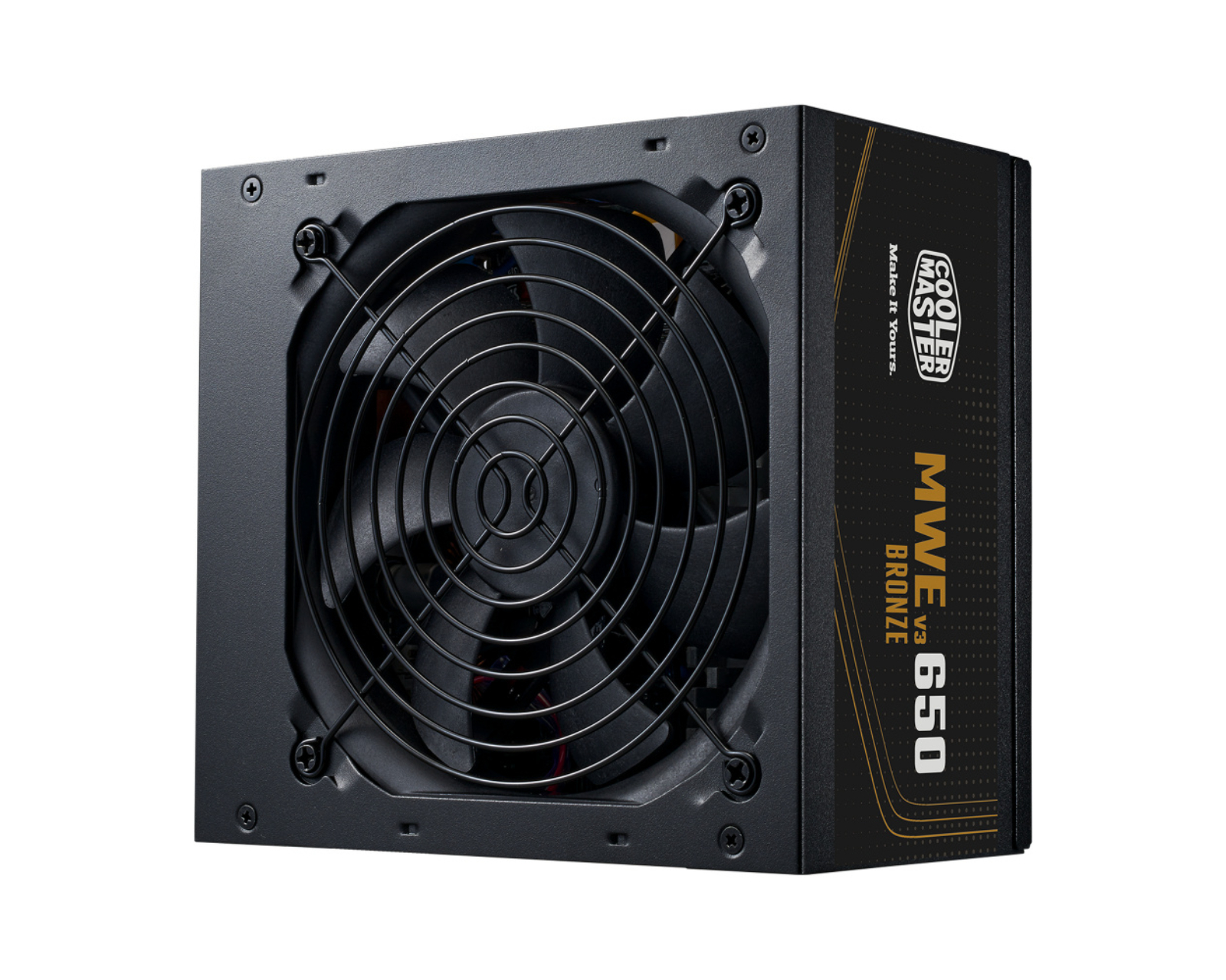 Fuente De Poder Cooler Master Mwe 650 Bronze V3 80 Plus Bronze 20+4 Pin Atx 120mm 650w