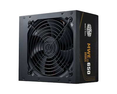 Foto 1 | Fuente De Poder Cooler Master Mwe 650 Bronze V3 80 Plus Bronze 20+4 Pin Atx 120mm 650w