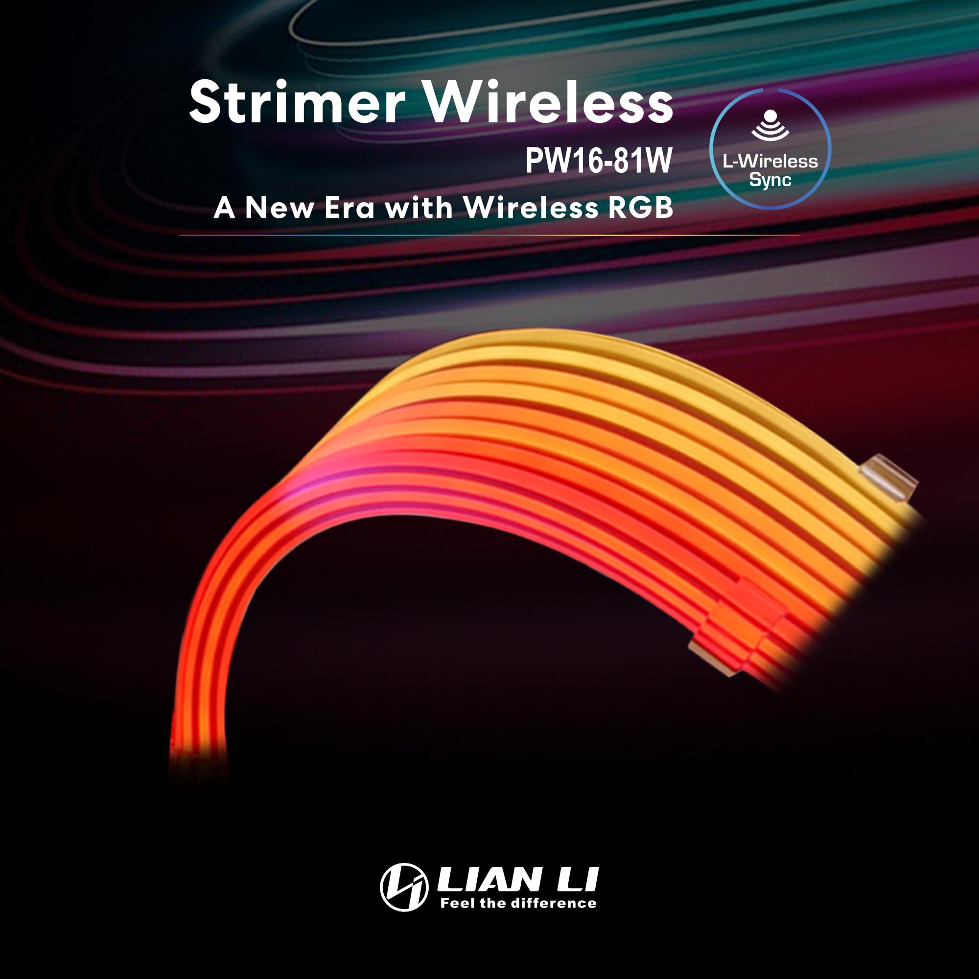 Foto 2 | Cable De Extensión De Alimentación Lian Li Strimer Inalámbrico De 16 Pines - Venta Internacional.