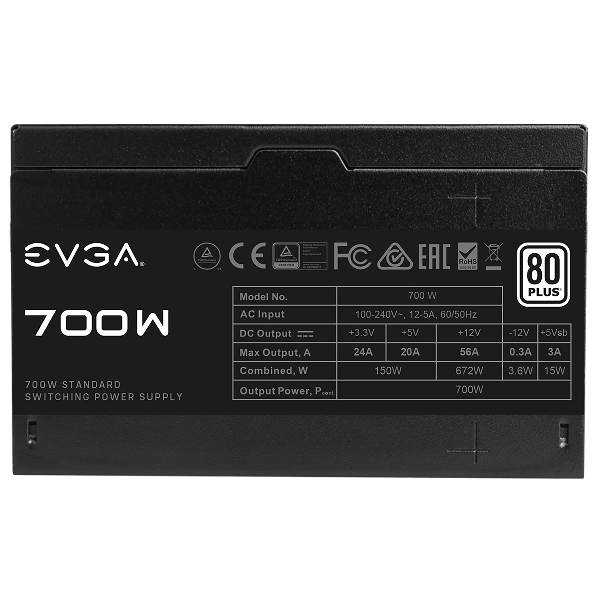 Foto 7 pulgar | Fuente De Alimentación Evga 700w 80+ Blanca 700 W1 Con 3 Años De Garantía - Venta Internacional.