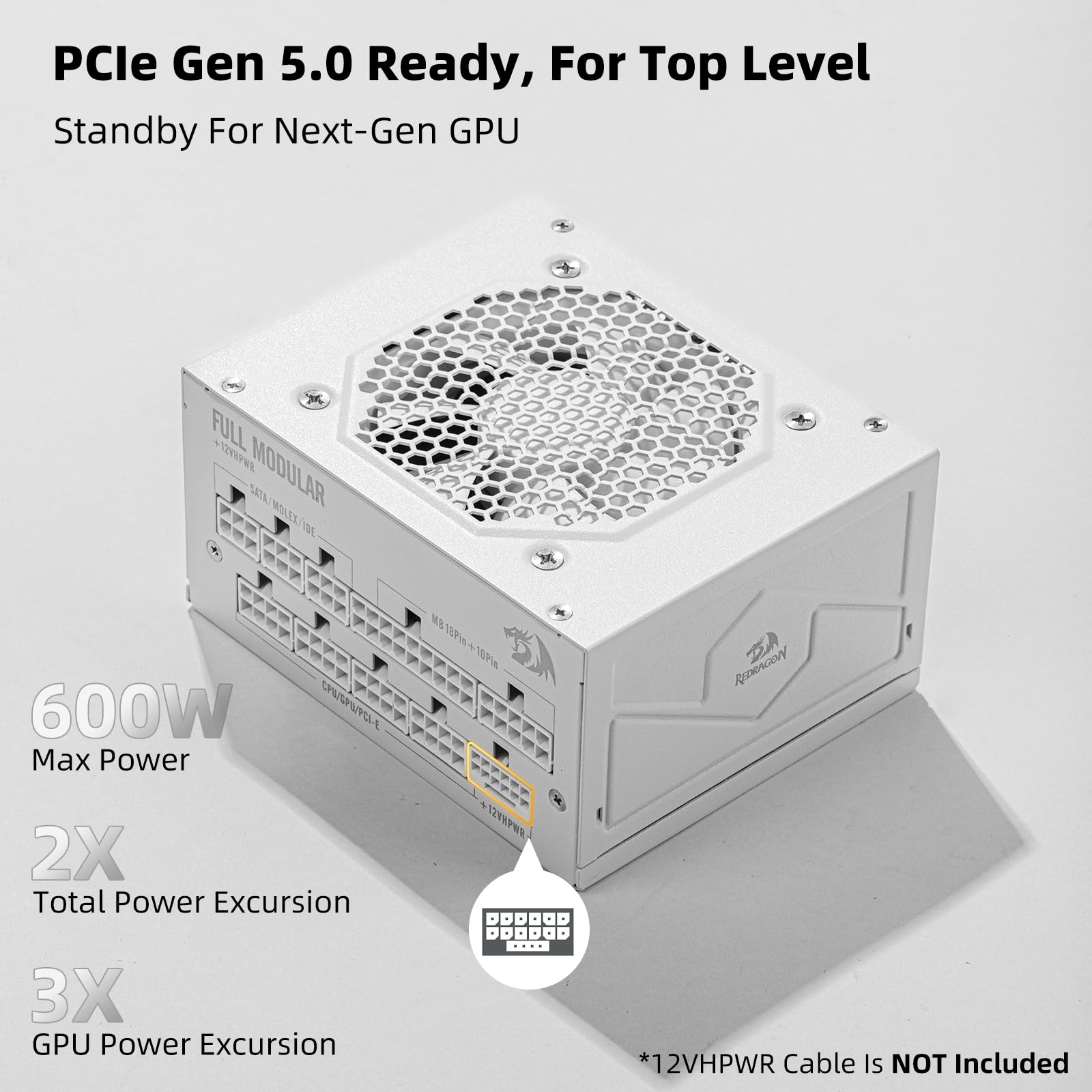 Foto 5 pulgar | Fuente De Alimentación Redragon Psu015 80+ Platinum 750w Sfx - Venta Internacional.