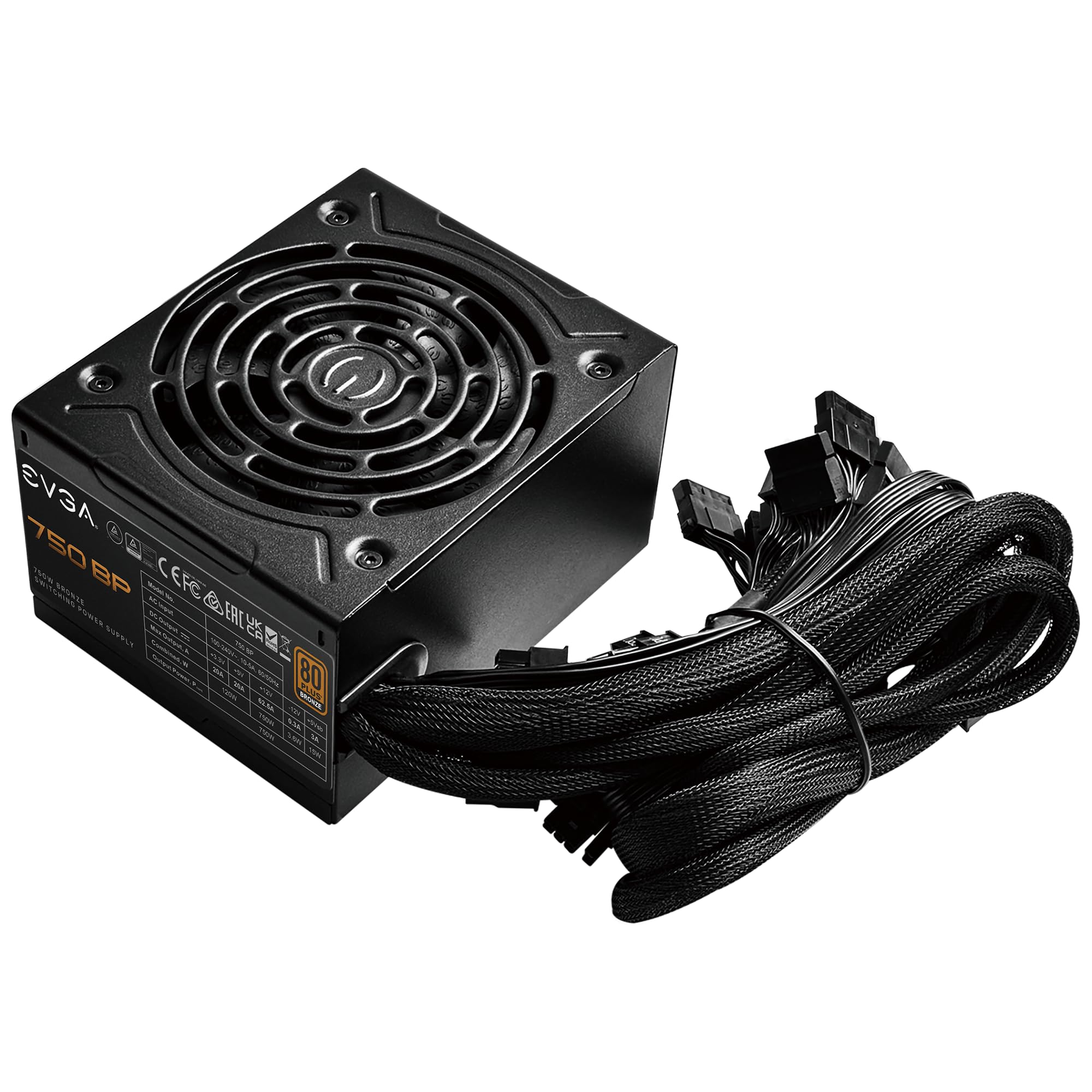 Foto 5 pulgar | Fuente De Alimentación Evga 750 Bp 750w 80+ Bronze Con 3 Años De Garantía - Venta Internacional.