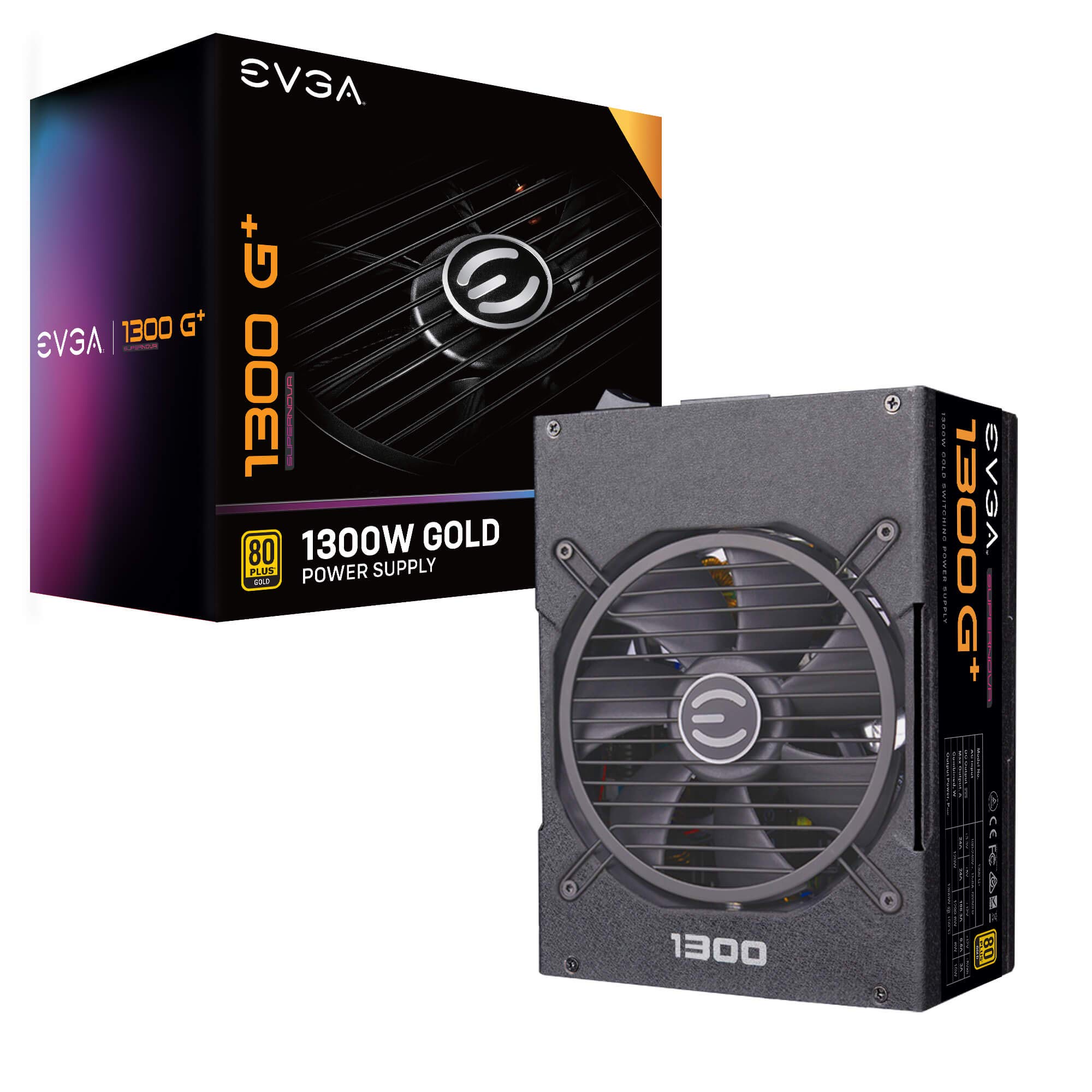 Foto 2 pulgar | Fuente De Alimentación Evga Supernova 1300 G+ 1300w 80+ Gold - Venta Internacional.