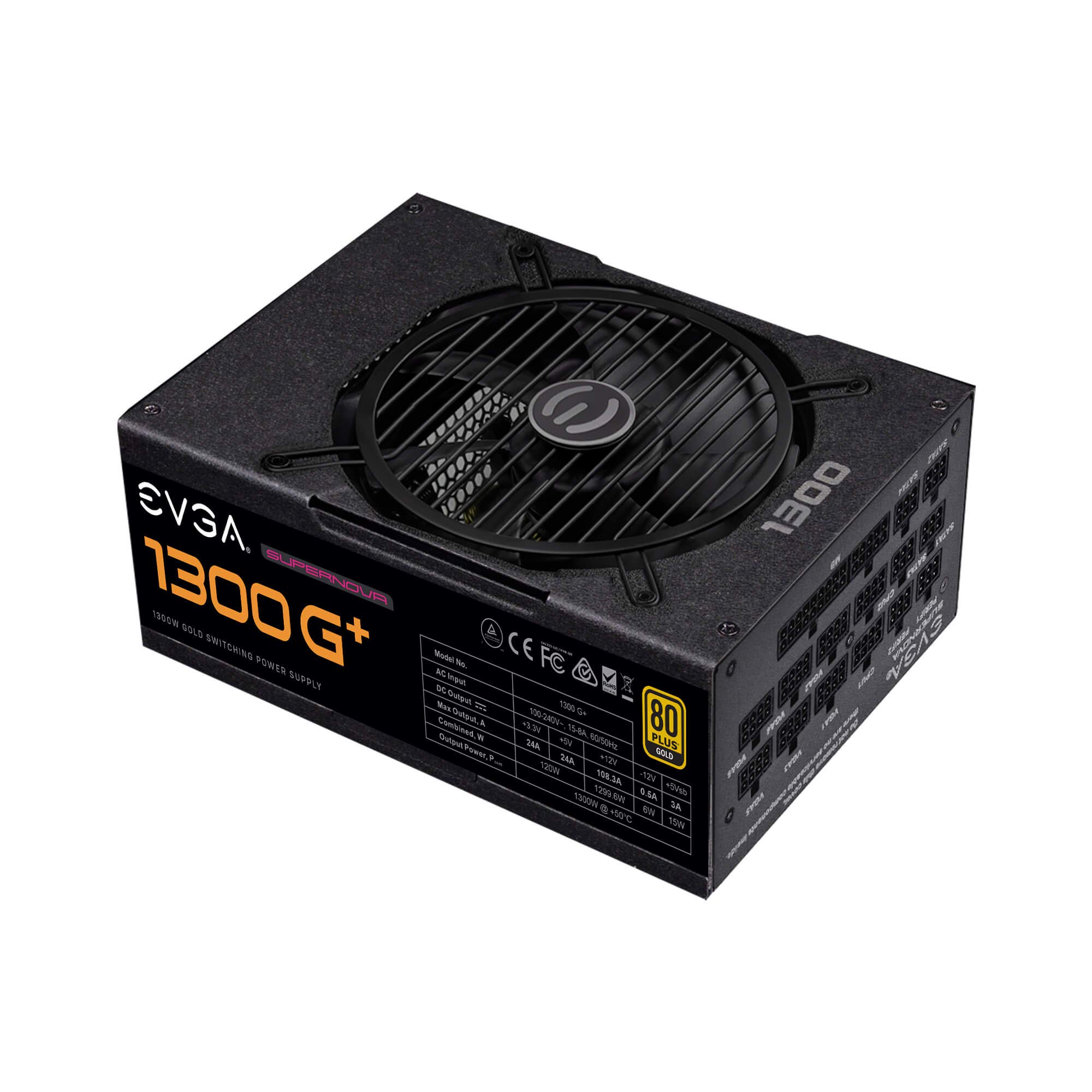 Foto 4 | Fuente De Alimentación Evga Supernova 1300 G+ 1300w 80+ Gold - Venta Internacional.