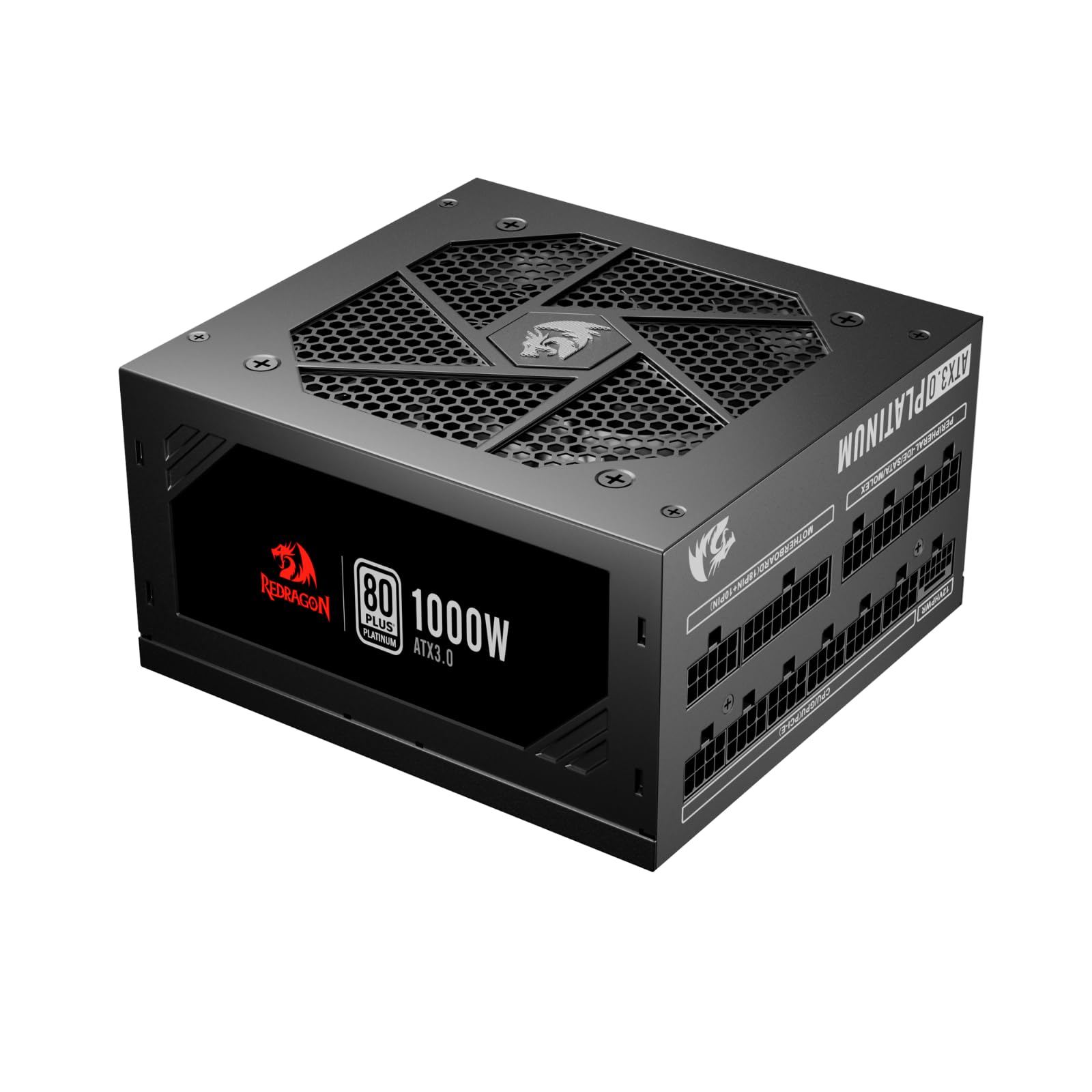 Foto 8 pulgar | Fuente De Alimentación Redragon Psu017 80+ Platinum 1000w Atx 3.0 - Venta Internacional.