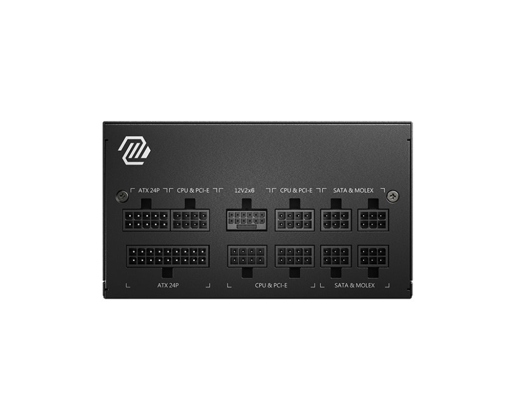 Foto 2 | Fuente Msi Mag A850gl Ii 850w 80 Plus Gold Pciex5.1 Full Modular Atx Mag A850gl Pcie5 Ii
