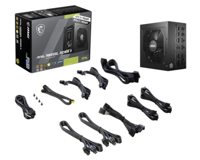 Foto 4 | Fuente Msi Mag A850gl Ii 850w 80 Plus Gold Pciex5.1 Full Modular Atx Mag A850gl Pcie5 Ii