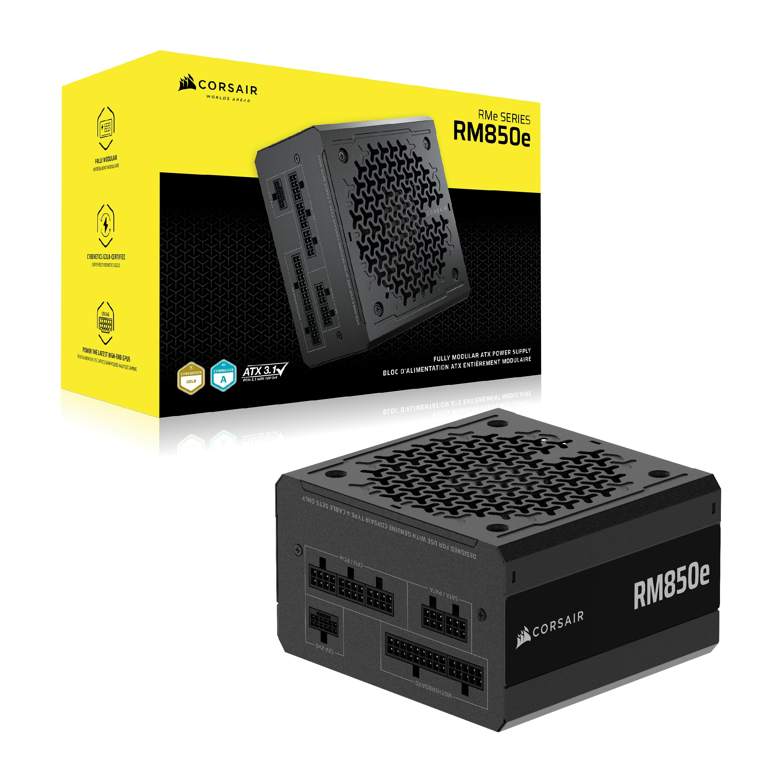 Foto 8 pulgar | Fuente De Alimentación Corsair Rm850e (2025) 850w Atx 3.1 Gold - Venta Internacional.