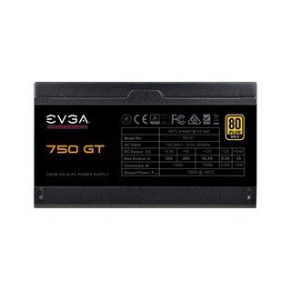 Foto 6 | Fuente De Alimentación Evga 750 Gt 80 Plus Gold 750w Totalmente Modular - Venta Internacional.