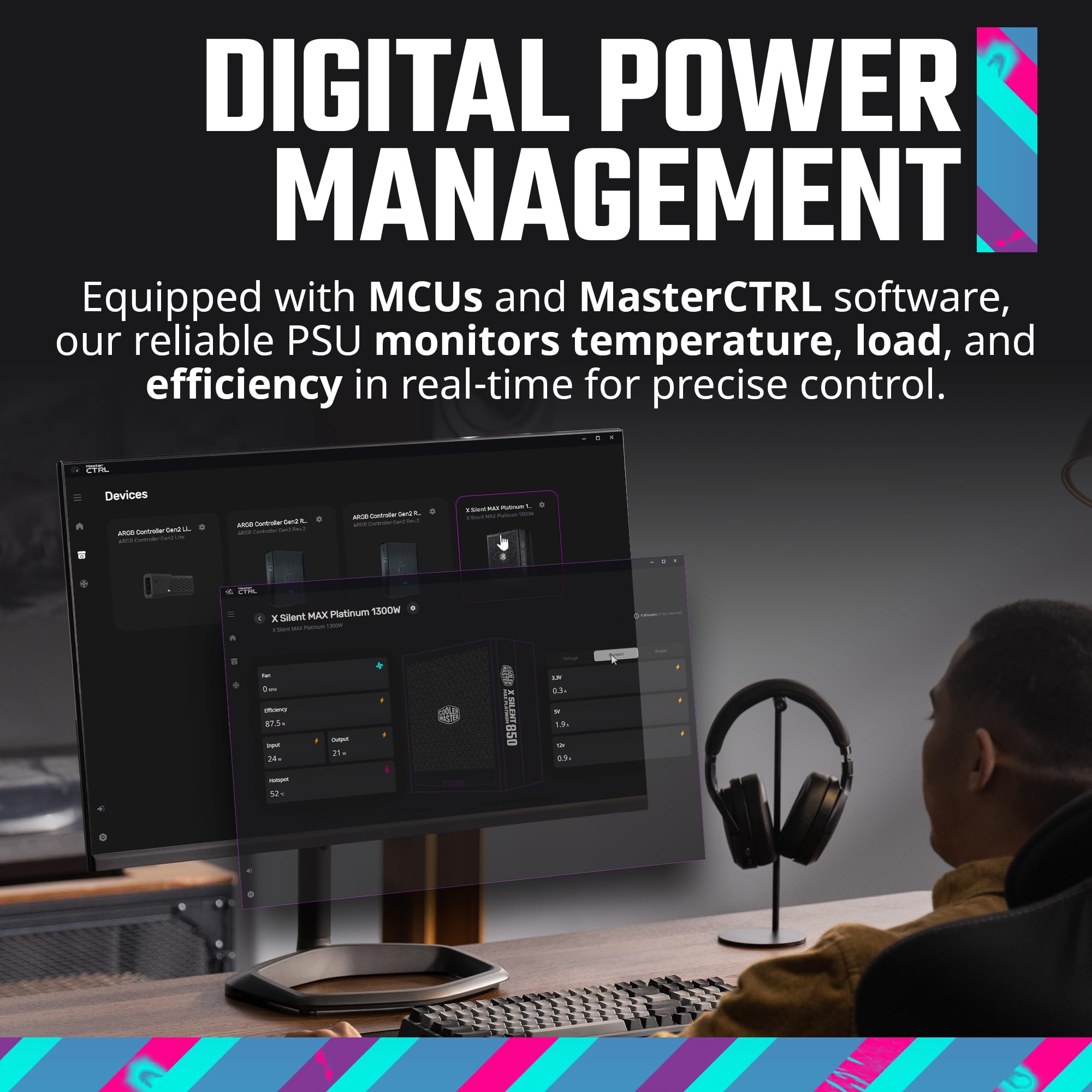 Foto 6 pulgar | Fuente De Alimentación Cooler Master X Silent Edge Platinum 850w - Venta Internacional.