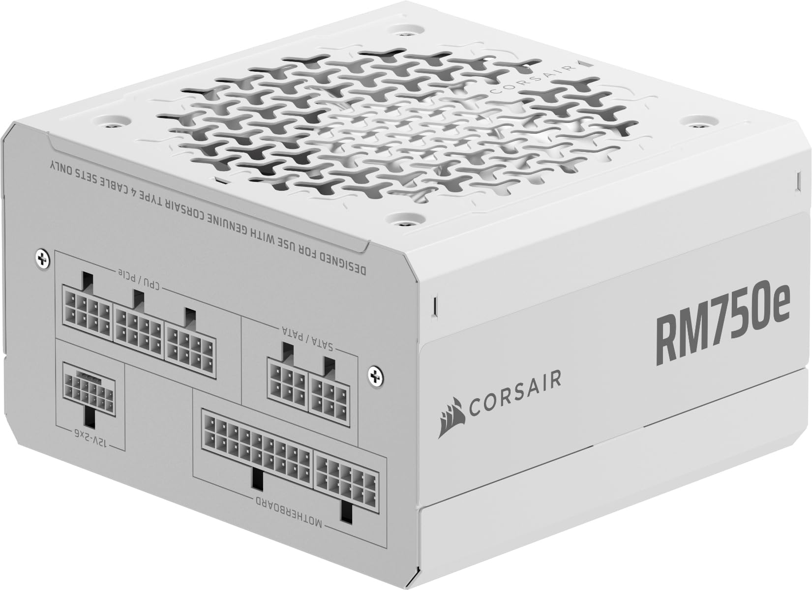 Foto 2 pulgar | Fuente De Alimentación Corsair Rm750e (2025) Totalmente Modular 750w Blanca - Venta Internacional.