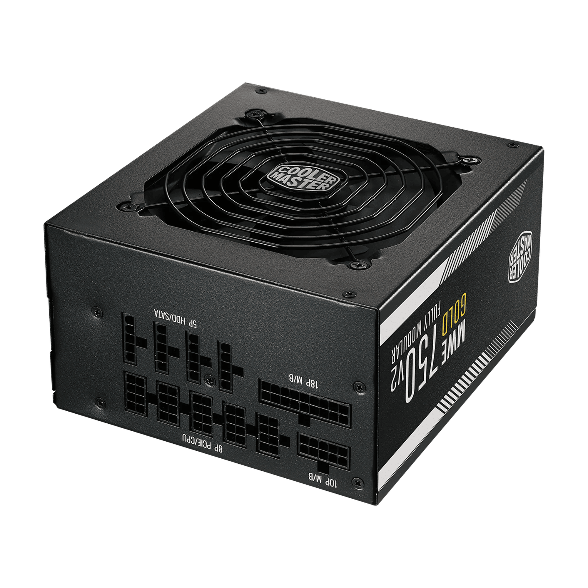 Foto 4 pulgar | Fuente Cooler Master Mwe Gold 750 V2 Atx 3.0 750w 80 Plus Full Modular Mpe-7501-afaag-3u2