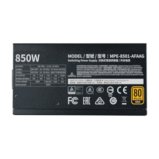 Foto 3 | Fuente Cooler Master 850w Mwe V2 80plus Gold Full Modular Mpe-8501-afaag-3u2