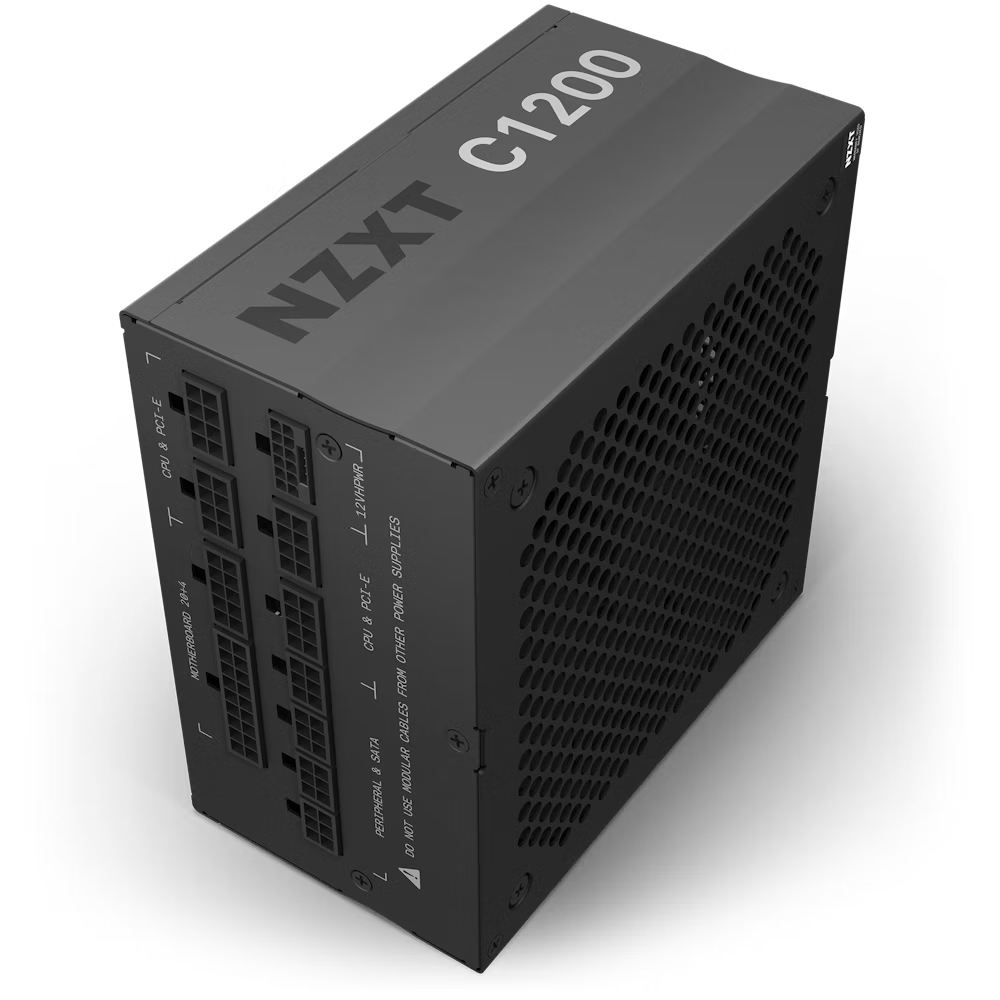 Foto 2 pulgar | Fuente Nzxt C1200 1200w Negra Atx 3.0 Gold Full Modular Pcie5.0 Pa-2g1bb-us