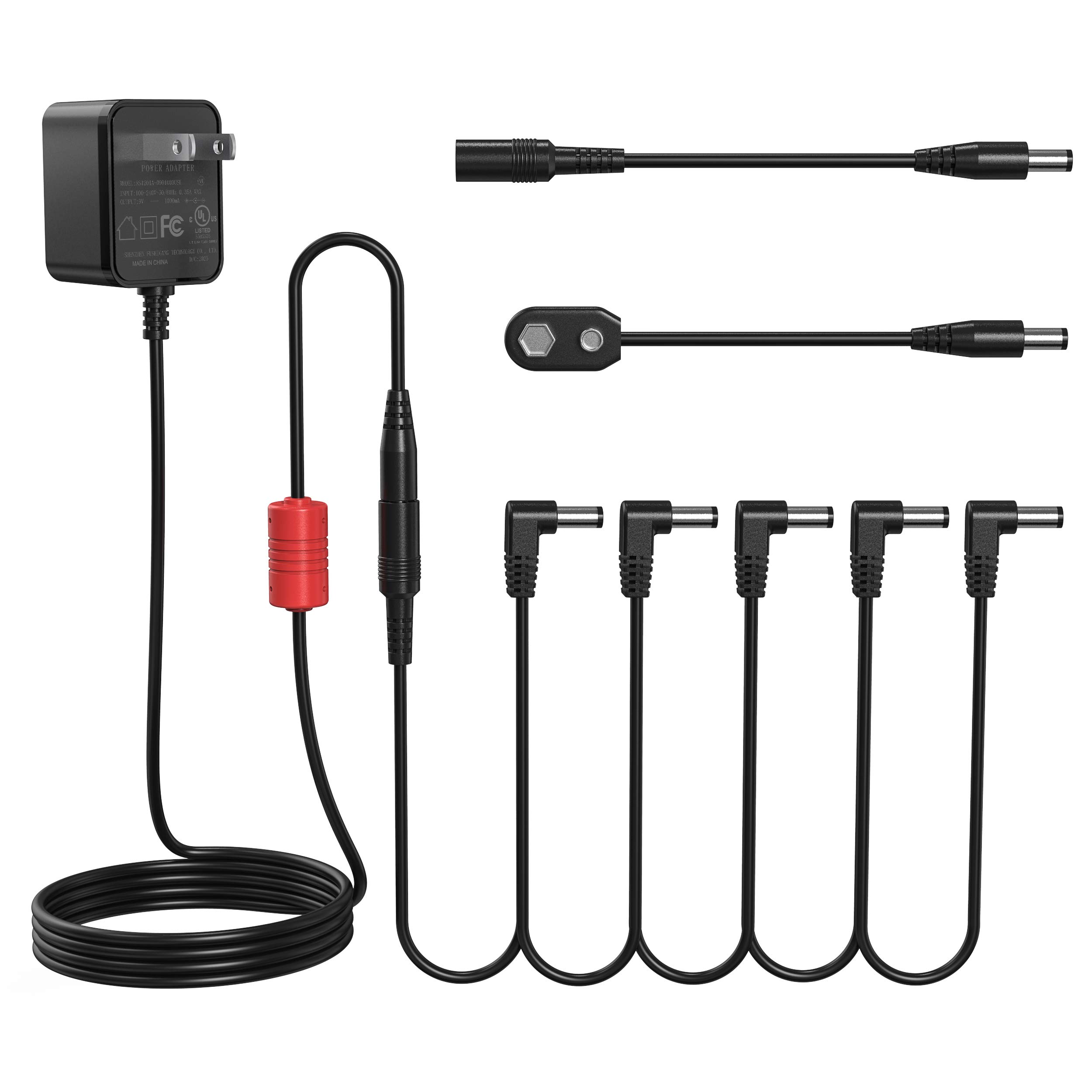 Foto 2 pulgar | Adaptador De Fuente De Alimentación Para Pedal De Guitarra Donner Dpa-100 9v Dc - Venta Internacional.