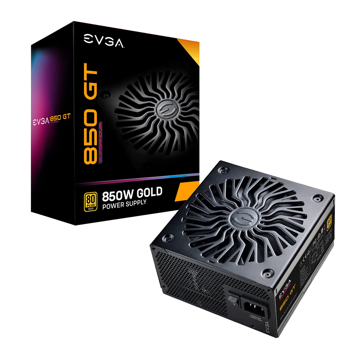Foto 2 pulgar | Fuente De Alimentación Evga 850 Gt 80 Plus Gold 850w Totalmente Modular - Venta Internacional.