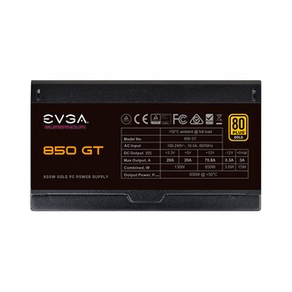 Foto 6 | Fuente De Alimentación Evga 850 Gt 80 Plus Gold 850w Totalmente Modular - Venta Internacional.
