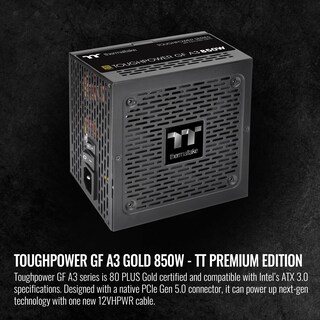 Foto 2 | Fuente De Alimentación Thermaltake Toughpower Gf A3 850w 80+ Gold - Venta Internacional.
