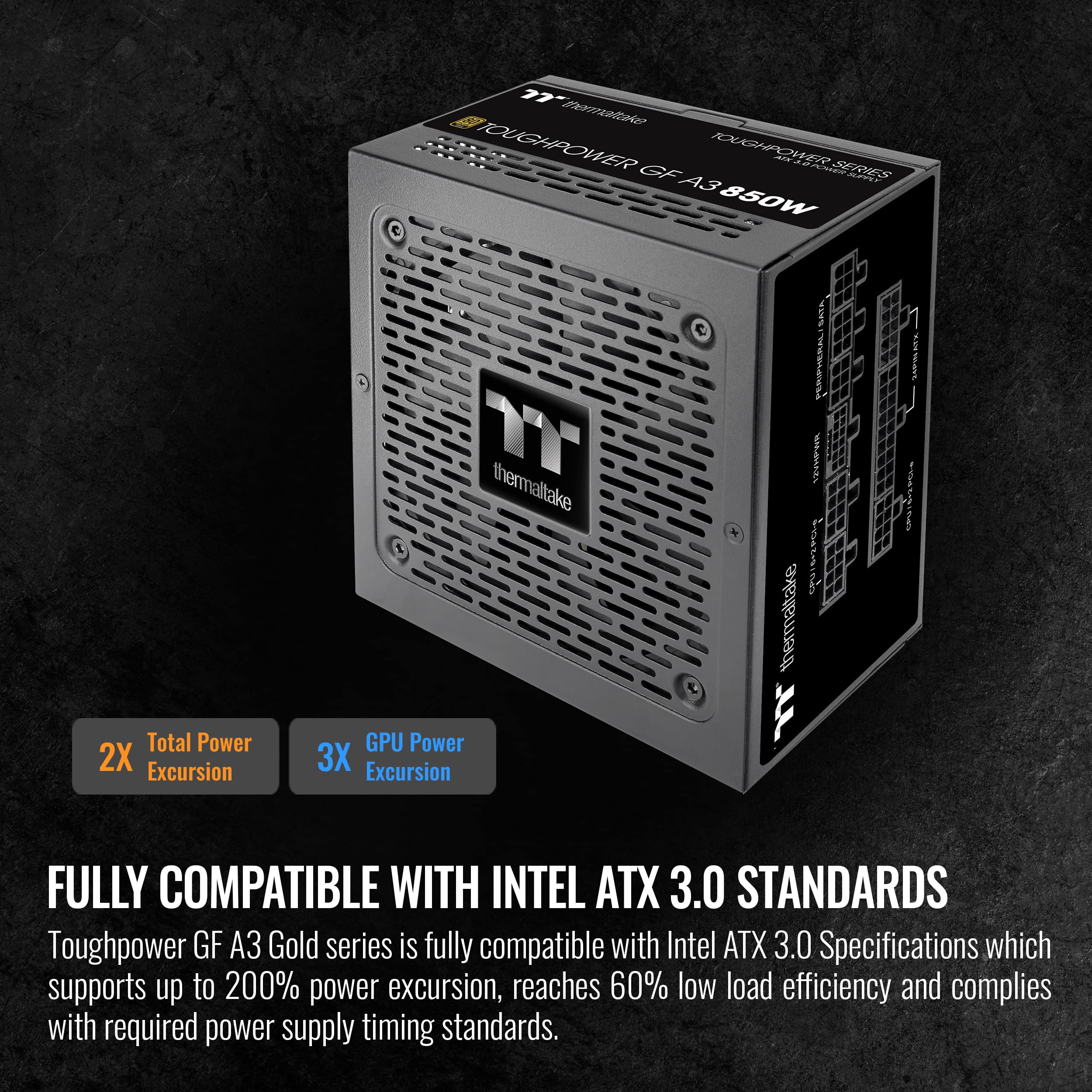 Foto 3 | Fuente De Alimentación Thermaltake Toughpower Gf A3 850w 80+ Gold - Venta Internacional.