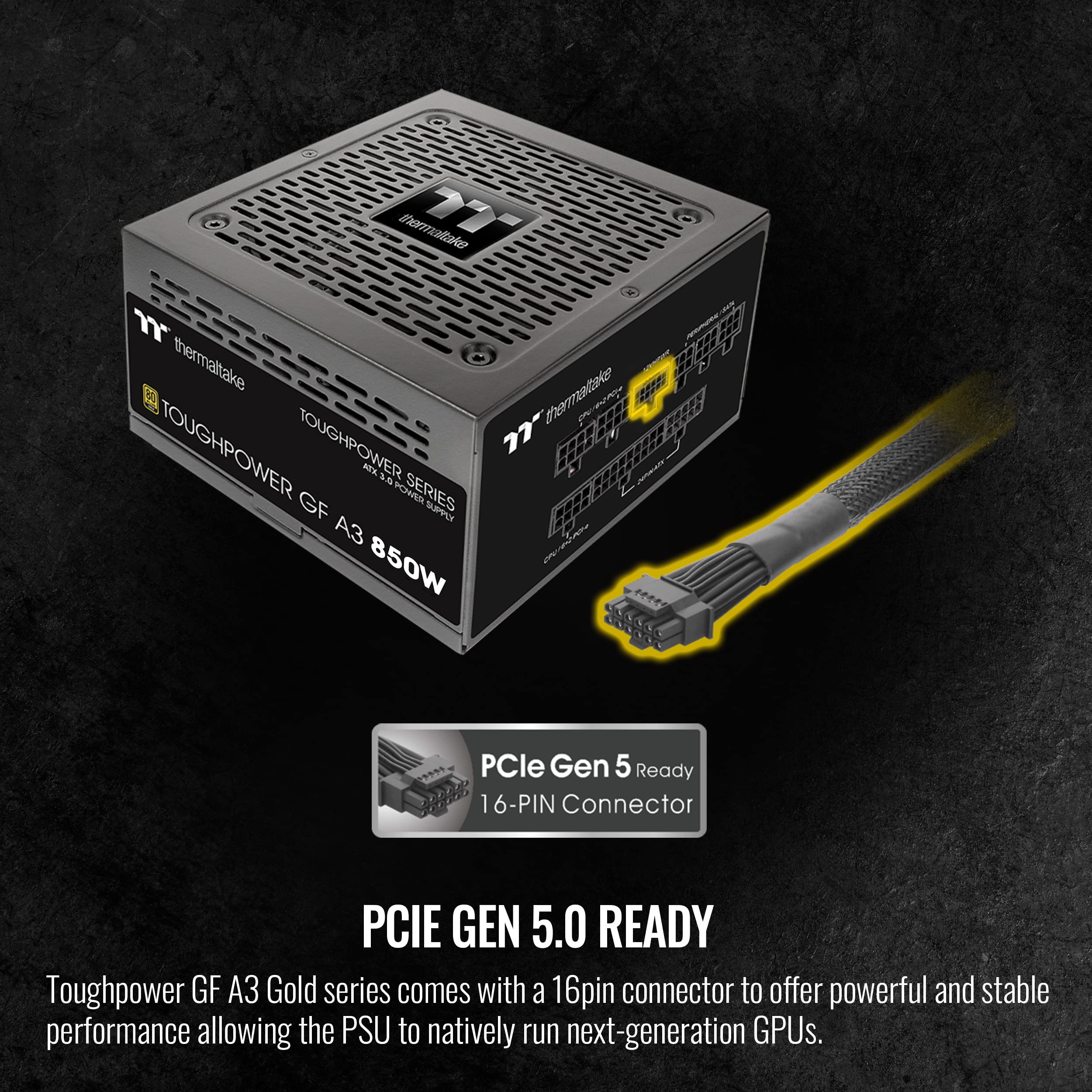 Foto 5 pulgar | Fuente De Alimentación Thermaltake Toughpower Gf A3 850w 80+ Gold - Venta Internacional.