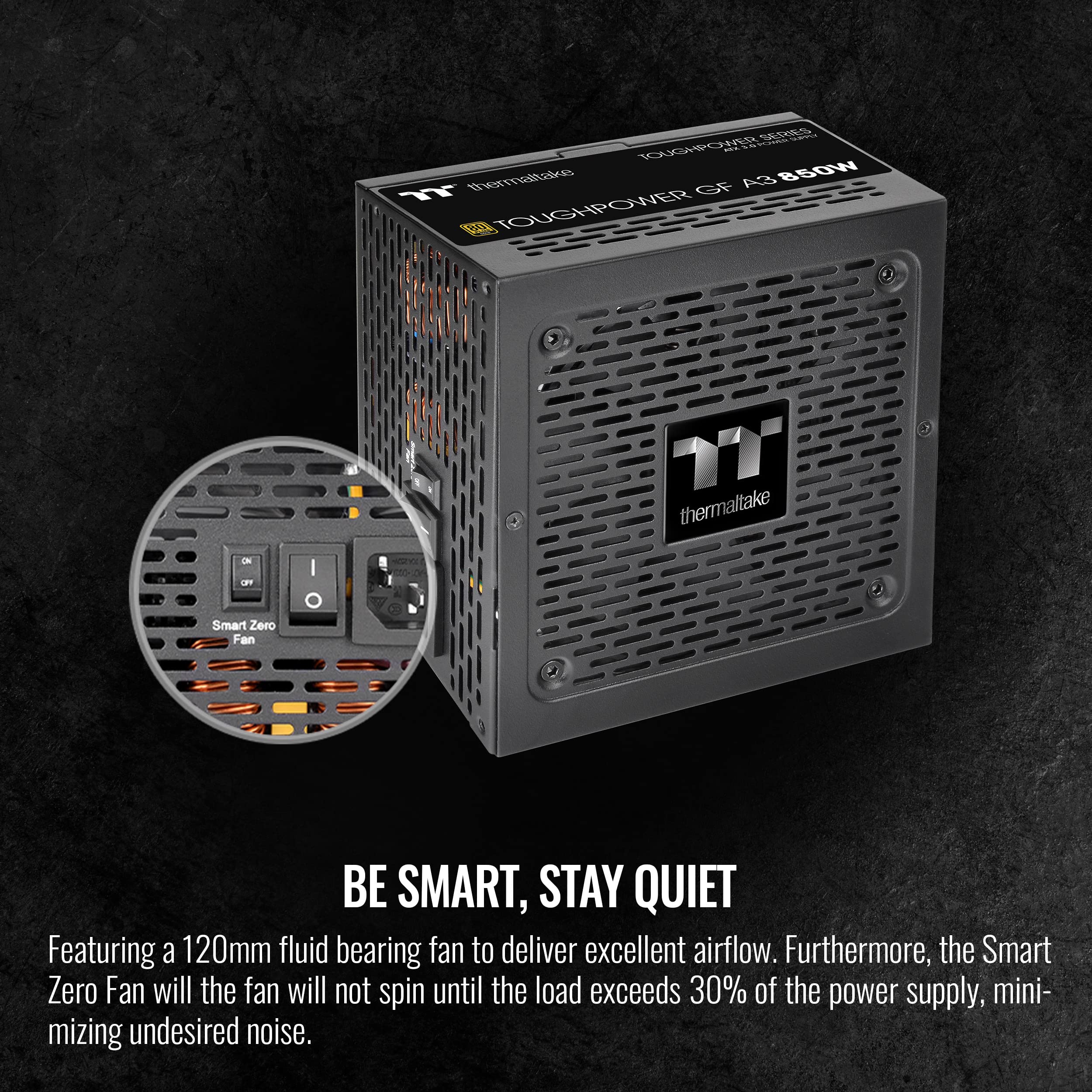 Foto 6 pulgar | Fuente De Alimentación Thermaltake Toughpower Gf A3 850w 80+ Gold - Venta Internacional.