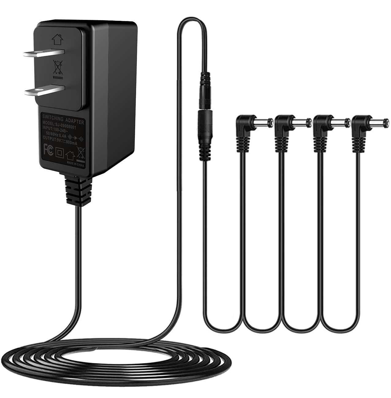 Foto 1 | Fuente De Alimentación Para Pedal De Guitarra Joyo Dc 9v 800ma - 1a Con Cables - Venta Internacional.