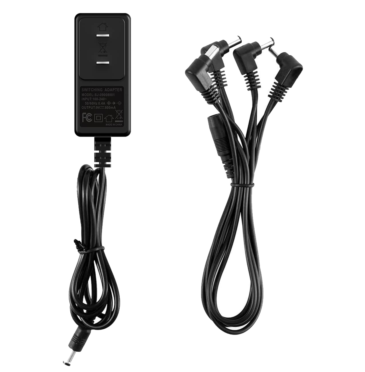 Foto 7 pulgar | Fuente De Alimentación Para Pedal De Guitarra Joyo Dc 9v 800ma - 1a Con Cables - Venta Internacional.