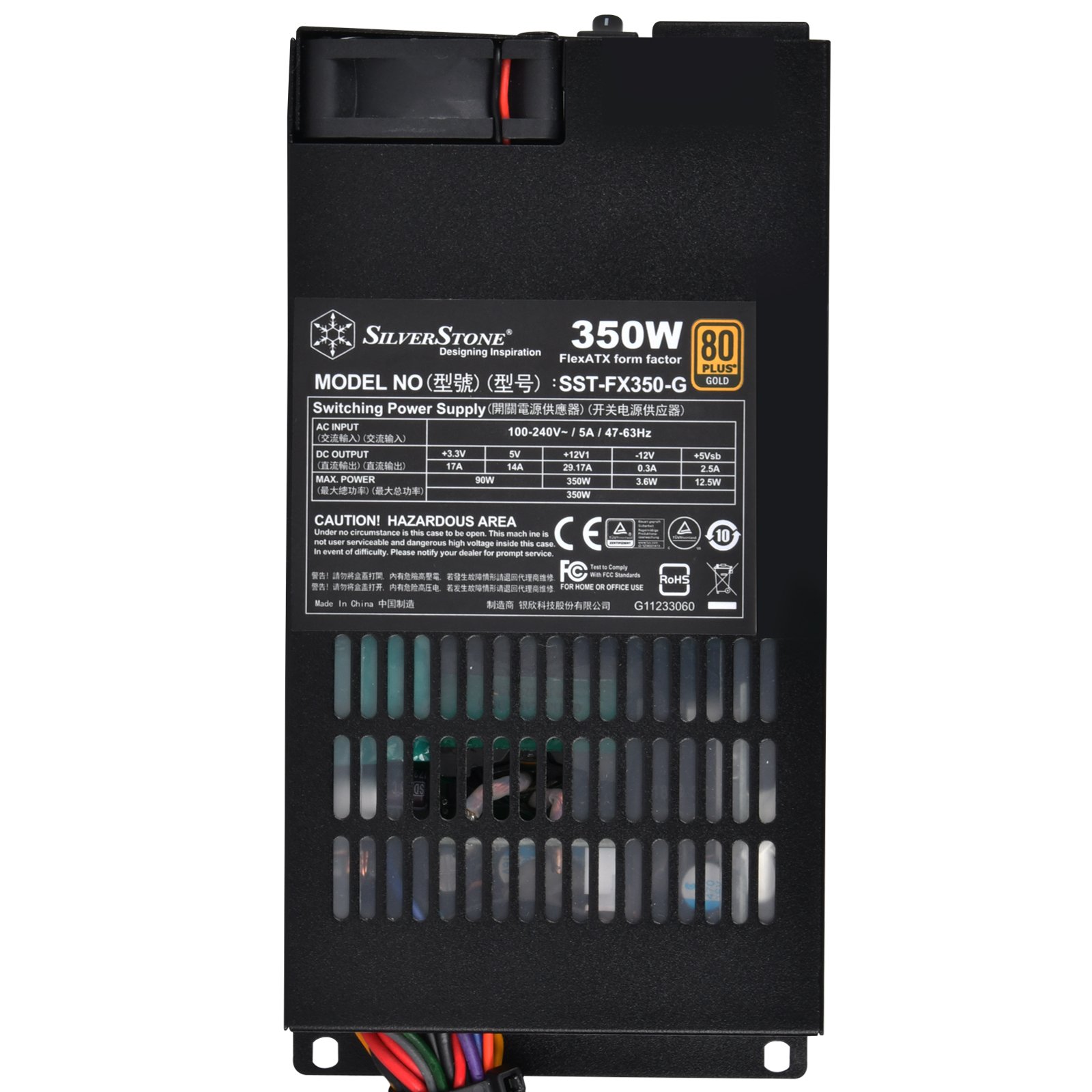 Foto 2 | Fuente De Alimentación Silverstone Technology 350w Flex Atx 80 Plus Gold - Venta Internacional.