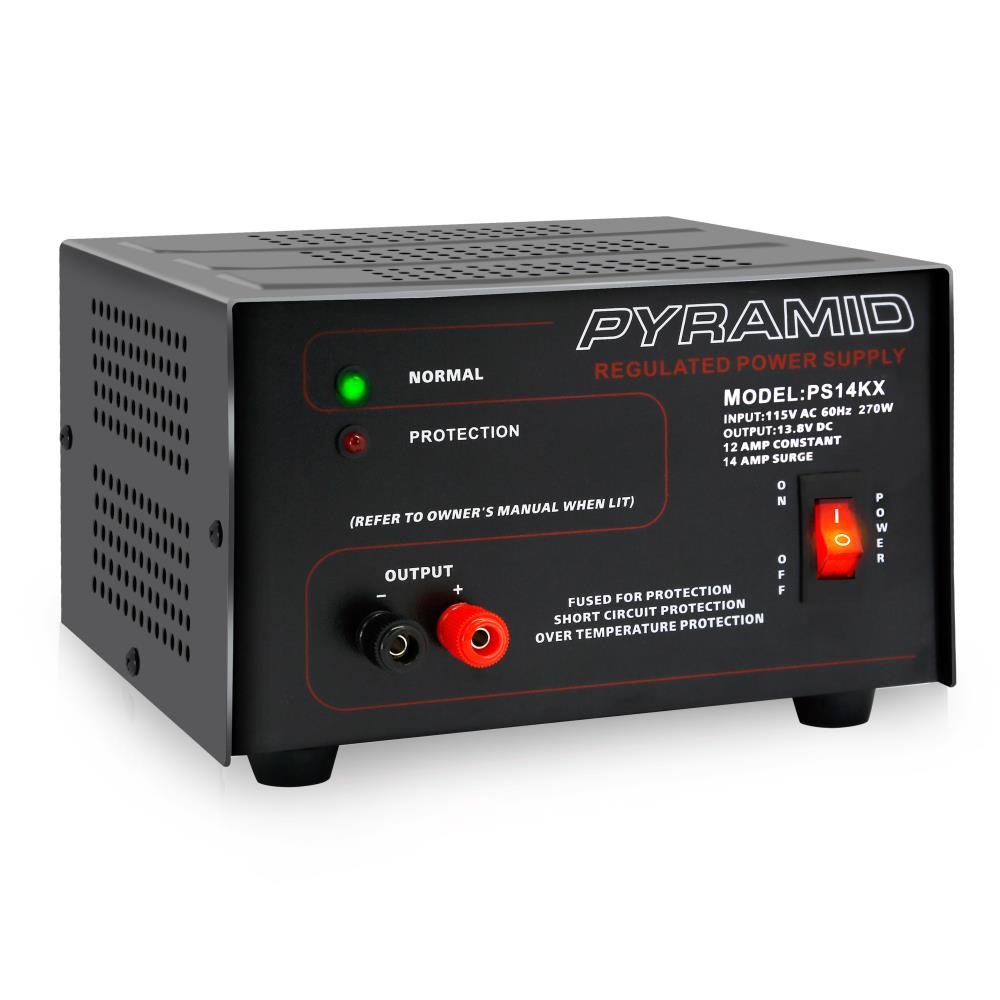 Foto 1 | Fuente De Alimentación De Sobremesa Pyramid Ps14kx 12a 13.8v Dc 115v Ac 270w - Venta Internacional.