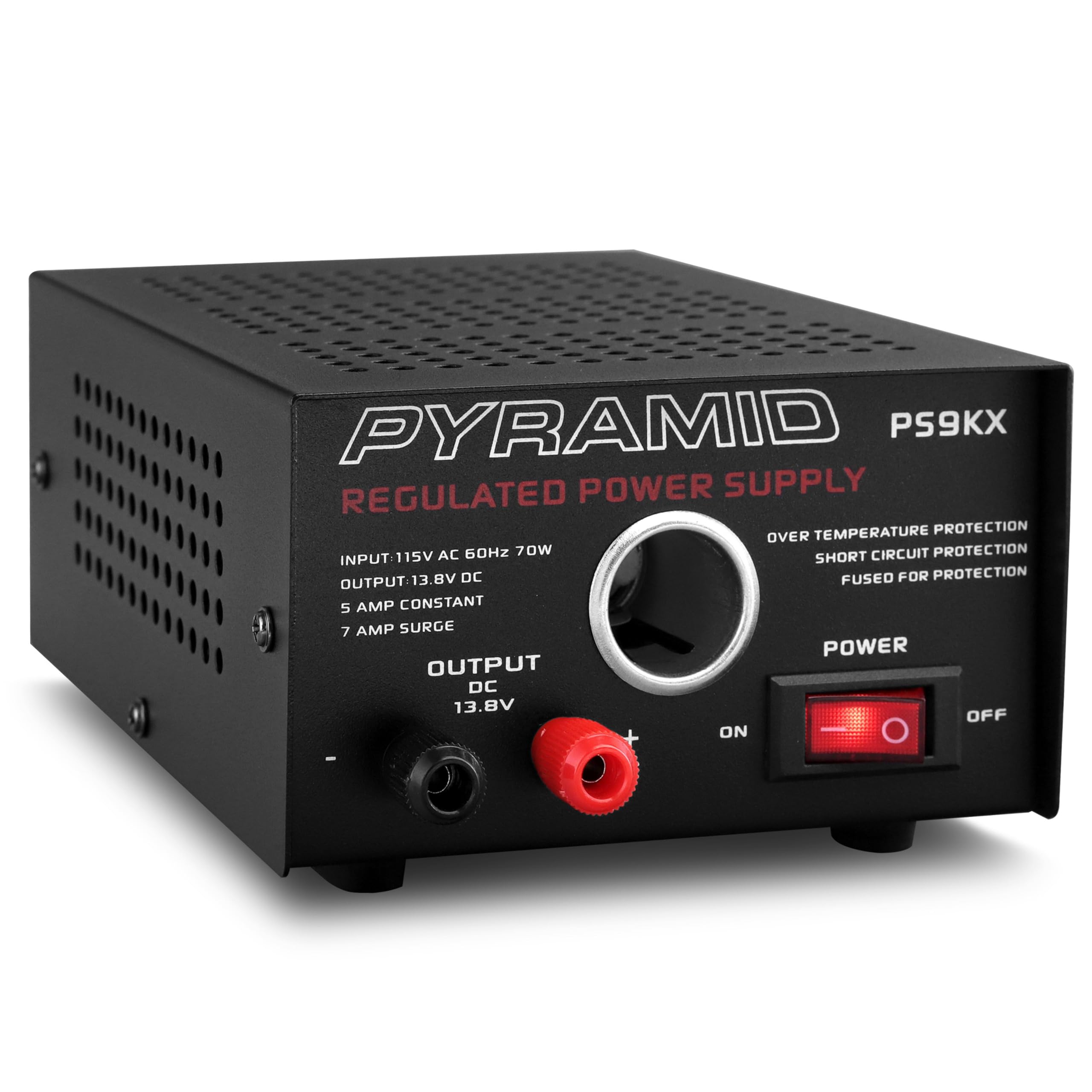 Foto 2 pulgar | Fuente De Alimentación De Sobremesa Pyramid Ps9kx 5a 13,8 V Dc 115 V Ac 70 W - Venta Internacional.