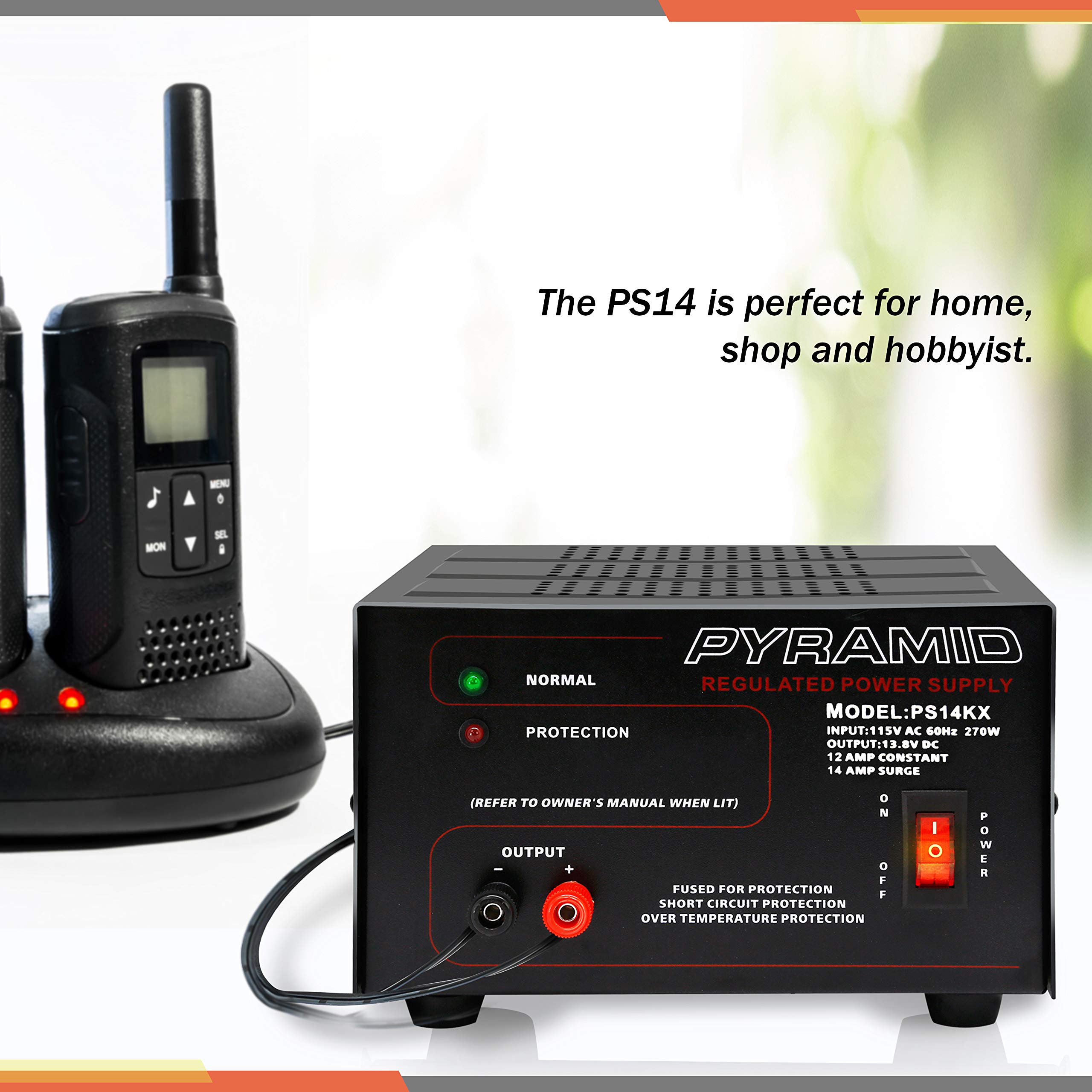 Foto 5 | Fuente De Alimentación De Sobremesa Pyramid Ps14kx.5 12 A 13,8 V Dc 115 V Ac 270 W - Venta Internacional.