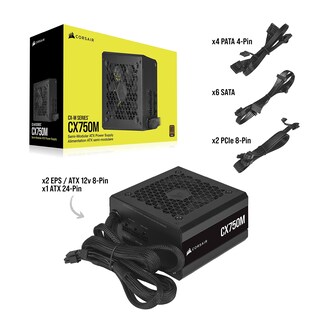 Foto 7 | Fuente De Alimentación Corsair Cx750m 80 Plus Bronze 750w - Venta Internacional.