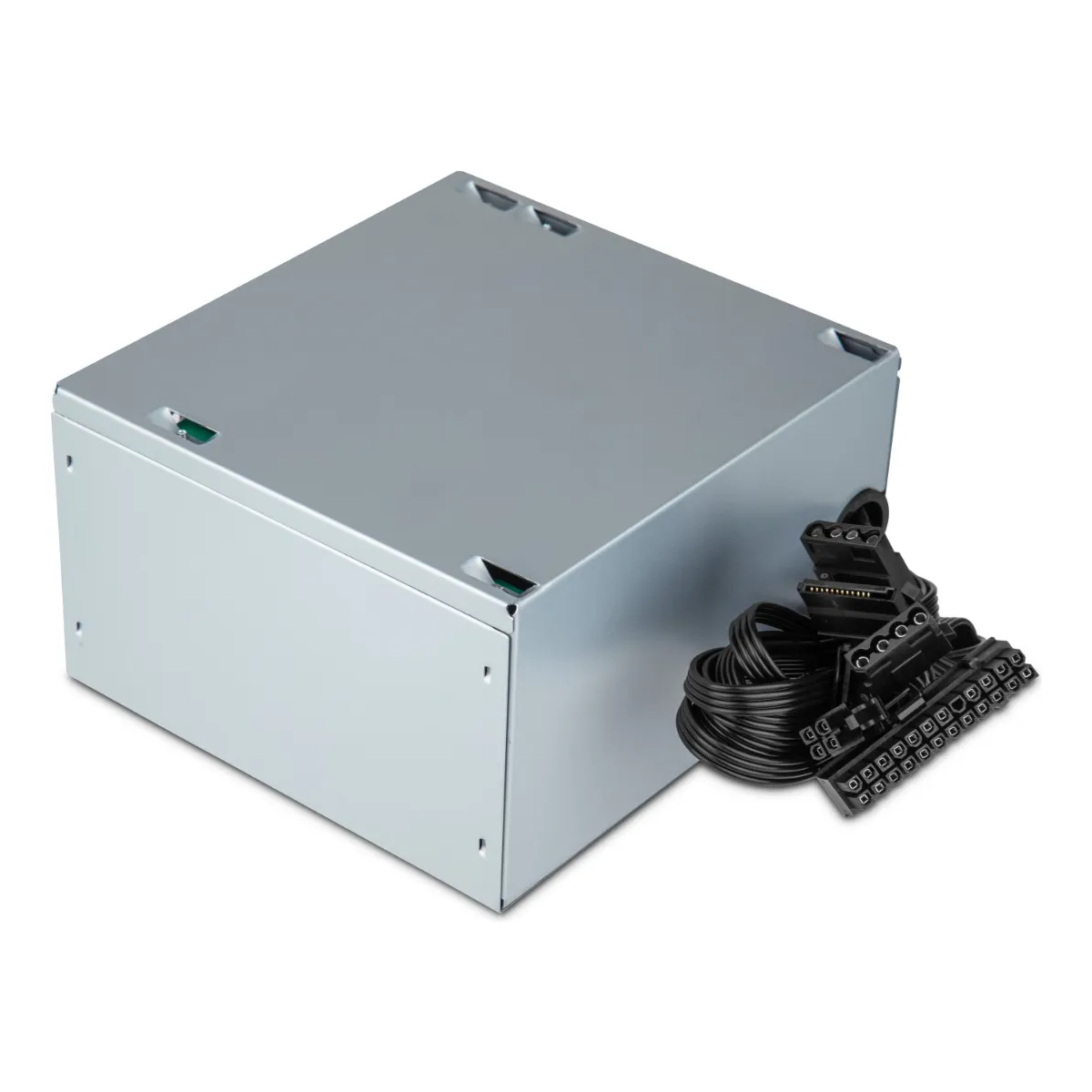 Foto 4 pulgar | Fuente De Poder 2 Conectores No Modular  Eo Safe Imports Esi-20099 Gris