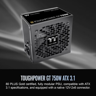 Foto 2 | Fuente De Alimentación Thermaltake Toughpower Gt 750w 80 Plus Gold - Venta Internacional.
