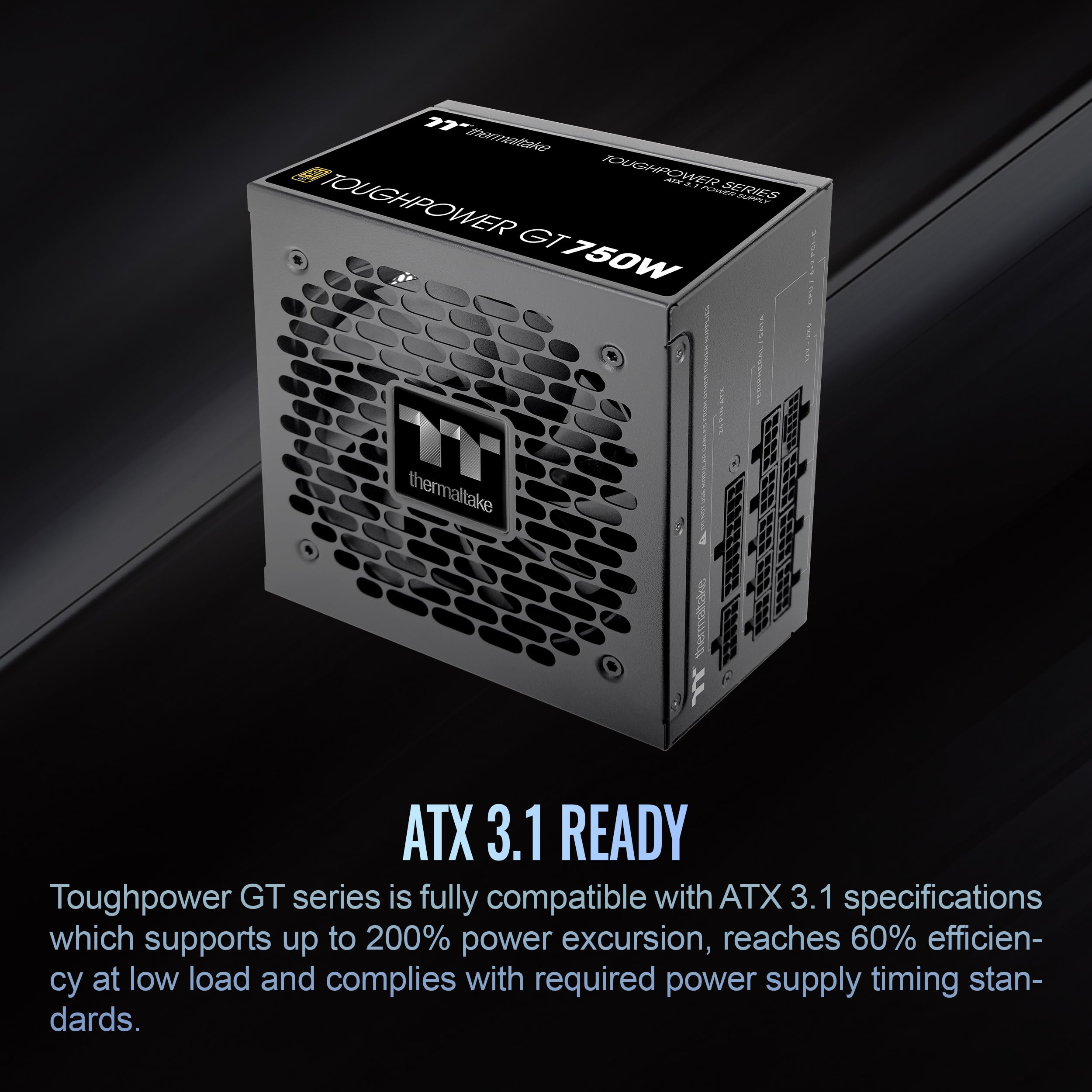 Foto 7 pulgar | Fuente De Alimentación Thermaltake Toughpower Gt 750w 80 Plus Gold - Venta Internacional.