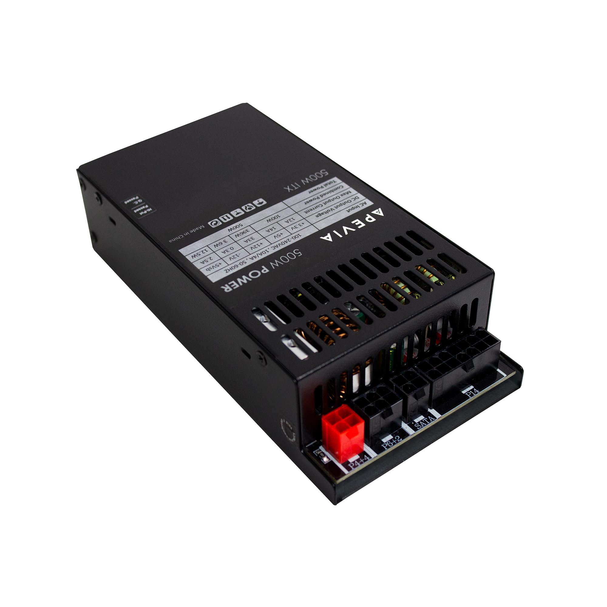 Foto 2 pulgar | Fuente De Alimentación Apevia Itx-pfc500w Mini Itx/flex Atx 500w 90-264v - Venta Internacional.
