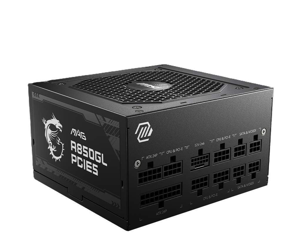 Foto 2 pulgar | Fuente Msi Mag A850gl 850w 80 Plus Gold Pciex5.0 Full Modular Atx Mag A850gl Pcie5