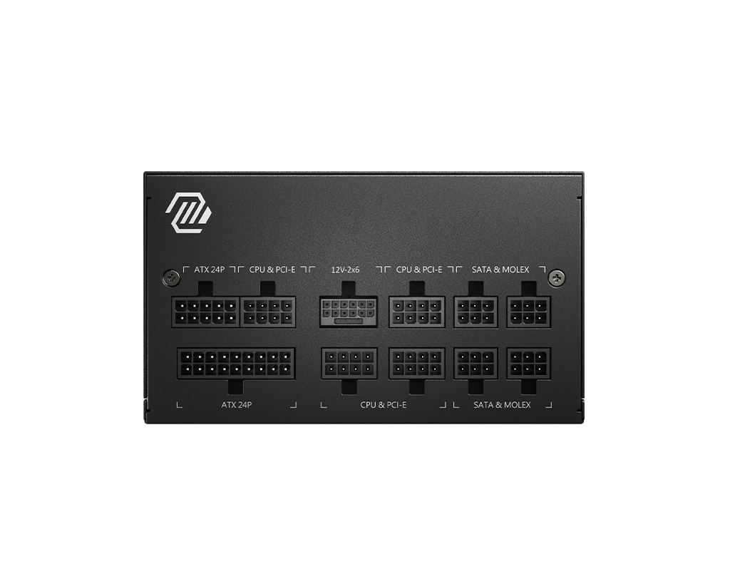Foto 3 pulgar | Fuente Msi Mag A850gl 850w 80 Plus Gold Pciex5.0 Full Modular Atx Mag A850gl Pcie5