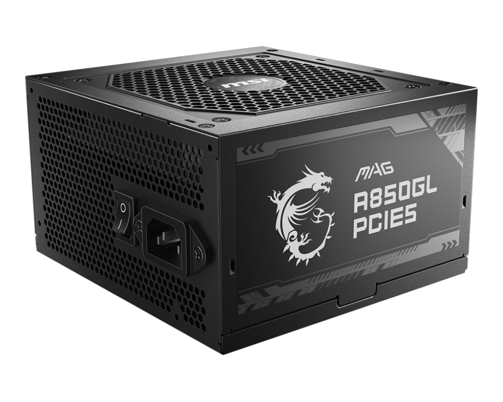 Foto 4 pulgar | Fuente Msi Mag A850gl 850w 80 Plus Gold Pciex5.0 Full Modular Atx Mag A850gl Pcie5