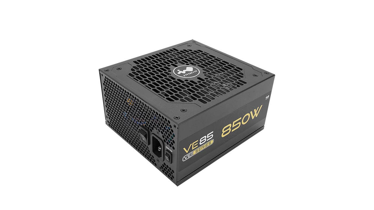 Foto 3 pulgar | Fuente Inwin Ve85 850w 80 Plus Gold Modular Negro Iw-ps-ve850w