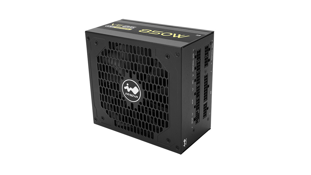 Foto 9 pulgar | Fuente Inwin Ve85 850w 80 Plus Gold Modular Negro Iw-ps-ve850w