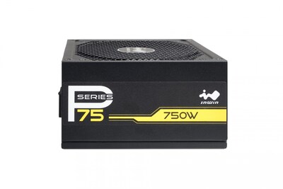 Foto 5 | Fuente Inwin P75 750w 80 Plus Gold Modular Negro Iw-ps-p750w